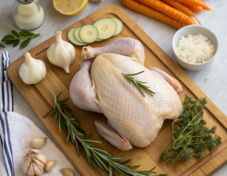 How to Prepare a Classic Roast Chicken for DinnerIngredients