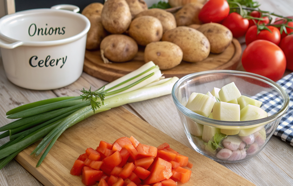 How to Make Homemade Vegetable Stew EasilyIngredients