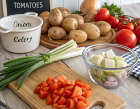 How to Make Homemade Vegetable Stew EasilyIngredients