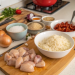 How to Prepare Traditional Rice and Chicken DishIngredients