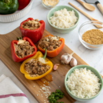 How to Make Homemade Stuffed Peppers with RiceIngredients