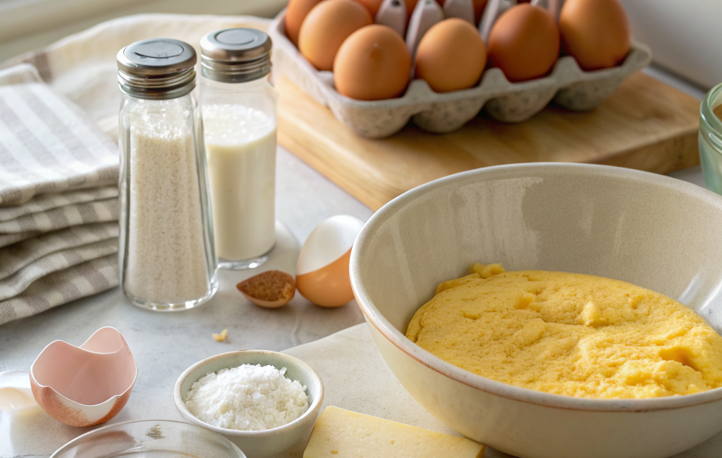 How to Prepare a Classic Cheese Omelette for BreakfastIngredients