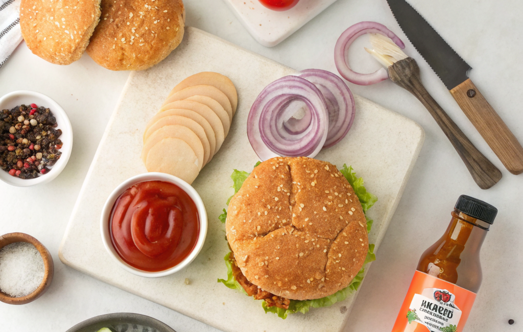 How to Cook Spicy Chicken Burger for Fast Food LoversIngredients