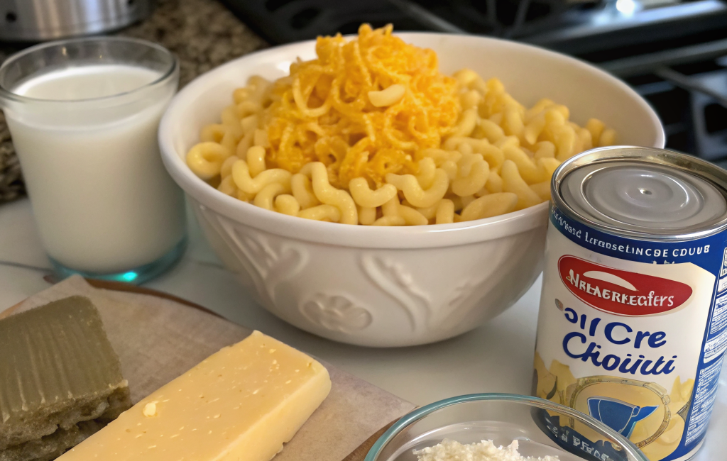 How to Cook Baked Mac and Cheese with Extra CreamIngredients