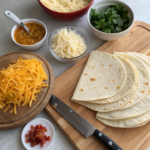 How to Make Cheese Filled Quesadillas EasilyIngredients