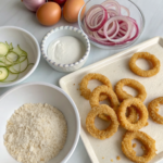 How to Make Homemade Onion Rings with Crispy CoatingIngredients