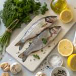 How to Prepare Baked Fish with Garlic and HerbsIngredients