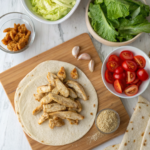 How to Cook a Simple Chicken Wrap for a Quick LunchIngredients
