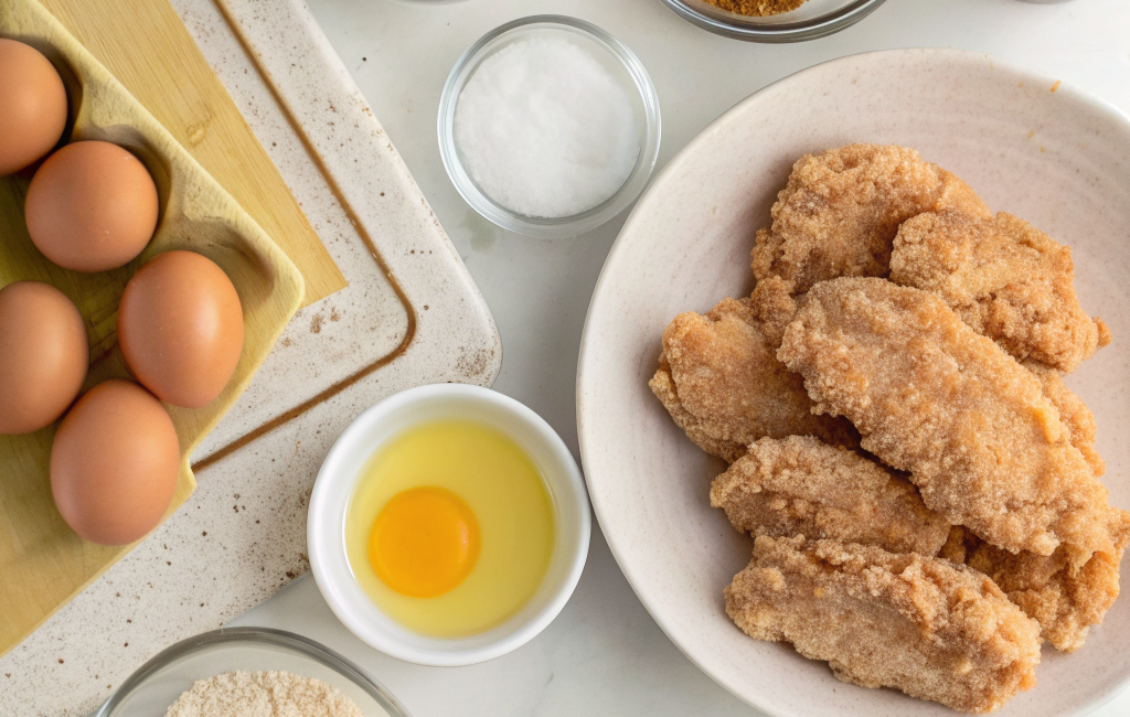 How to Make Crispy Fried Chicken Tenders at HomeIngredients