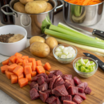 How to Prepare Traditional Beef Stew with VegetablesIngredients