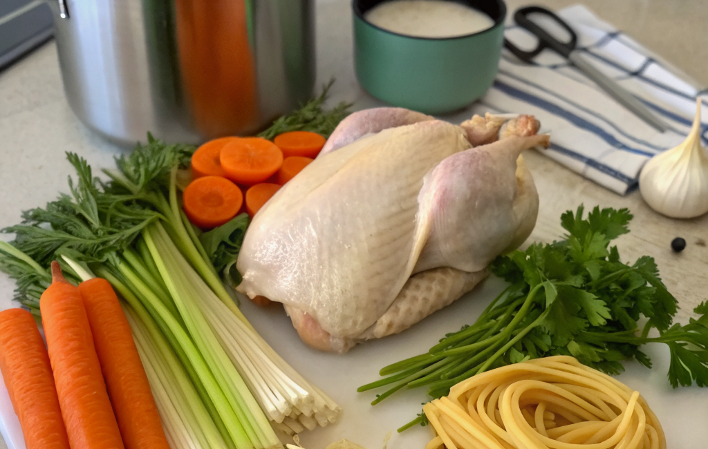 How to Make Homemade Chicken Soup for Family MealsIngredients
