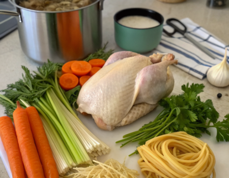 How to Make Homemade Chicken Soup for Family MealsIngredients